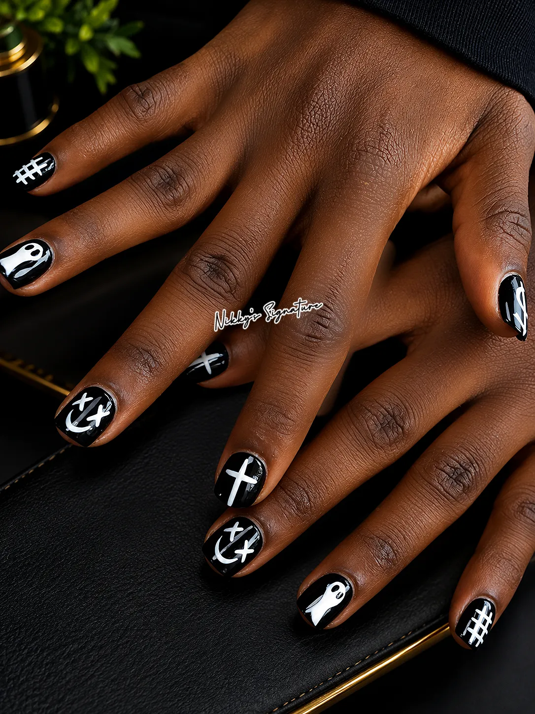 Bridal and asoebi fans , nails — photo 3 of 6