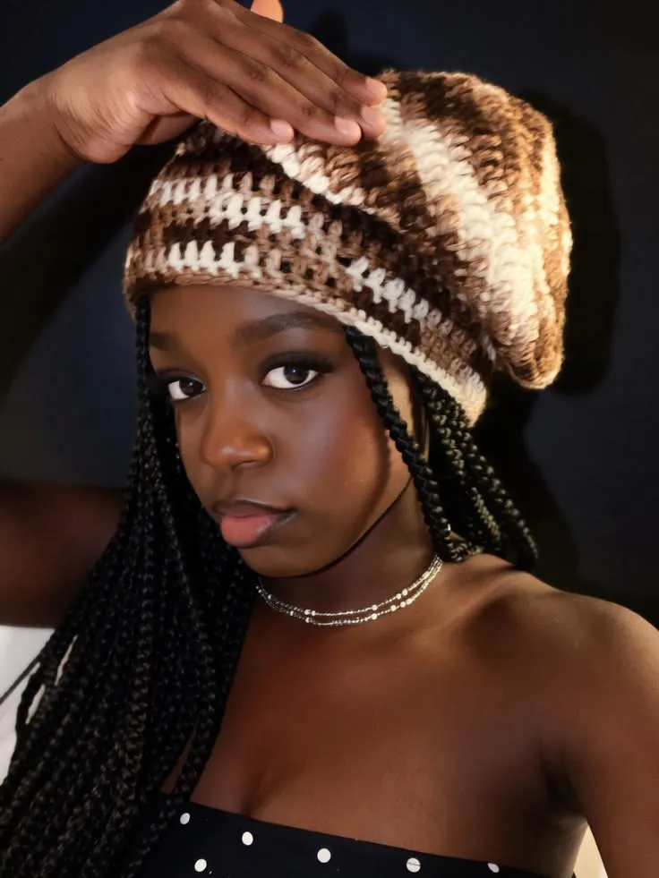 Crochet slouchy beanie — photo 1 of 6