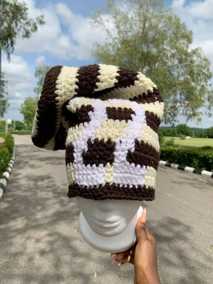 Crochet slouchy beanie — photo 2 of 6