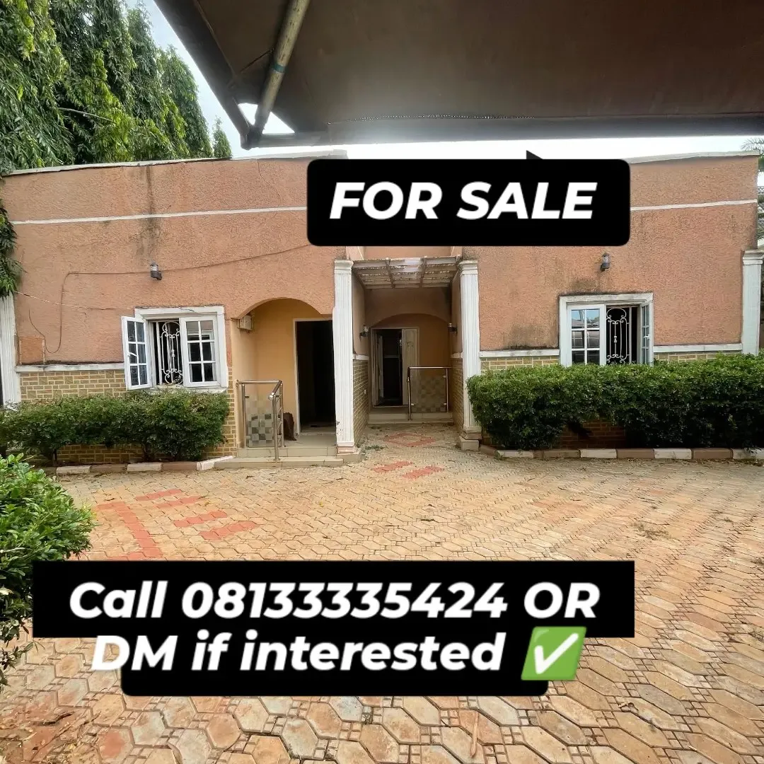 ONE UNIT OF 3 BEDROOM & TWO UNIT OF 2 BEDROOMS WITH A SINGLE SELF CONTAIN FOR SALE ❗️ — photo 1 of 12
